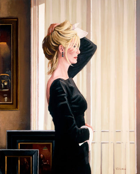 Black On Blonde by Jack Vettriano