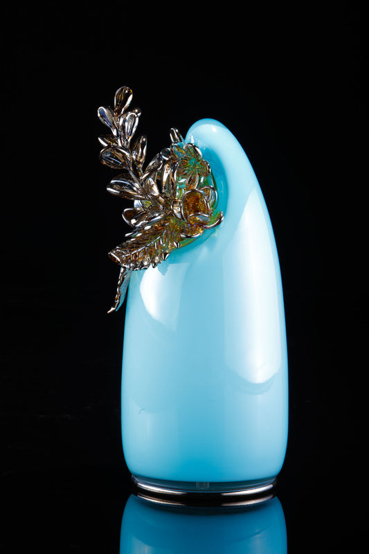 Original Lithophyte Cone II Sculpture by Elliot Walker