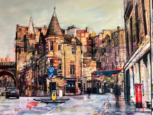 Original Cowgate Edinburgh by Anna Allworthy