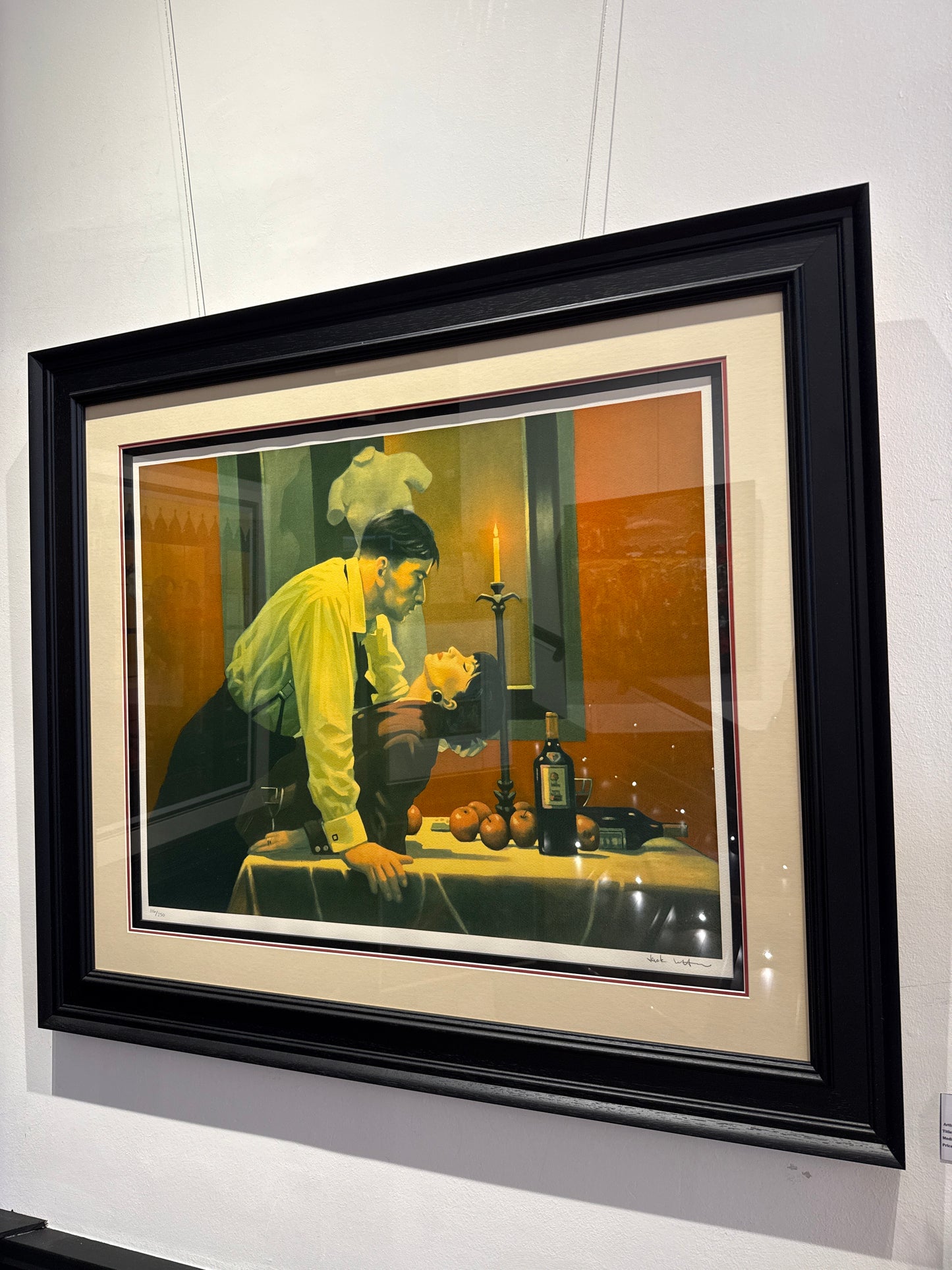 The Party's Over by Jack Vettriano (1996 Screenprint)
