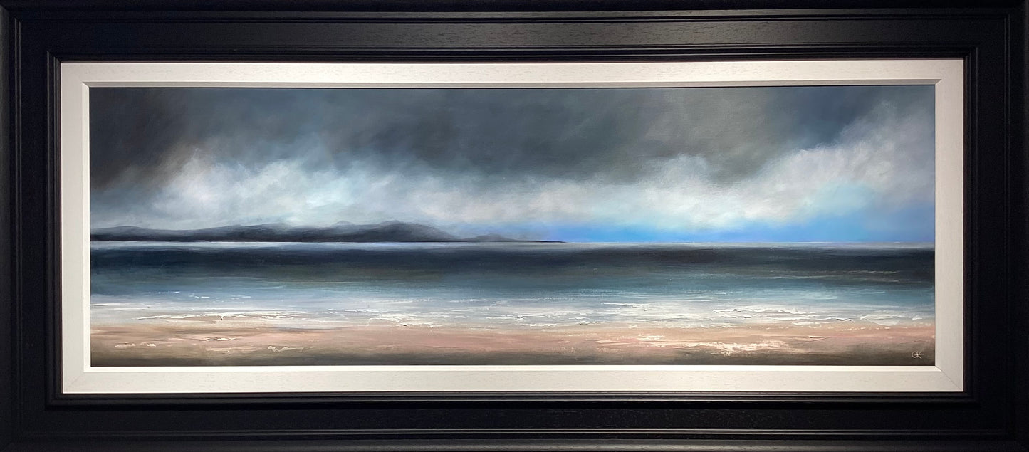 Storm Brewing Over Arran by Gill Knight