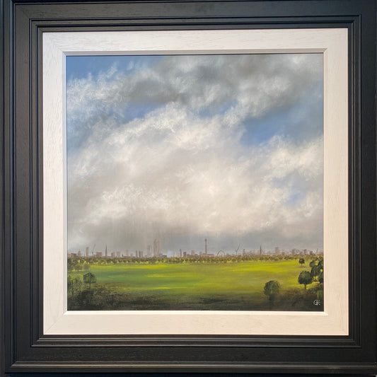 Original Cloud Watching, Primrose Hill by Gill Knight