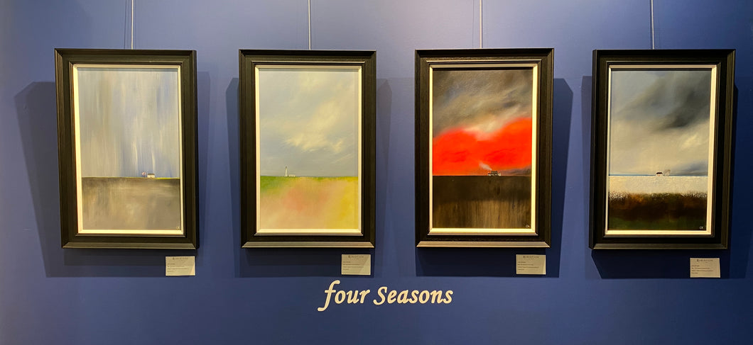 Original Four Seasons (Quadtych) by Gill Knight