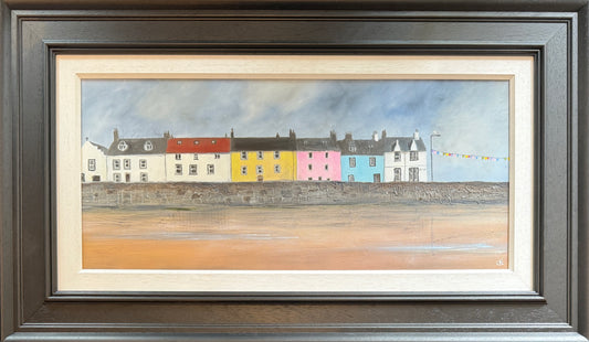 Castle Street, Anstruther by Gill Knight