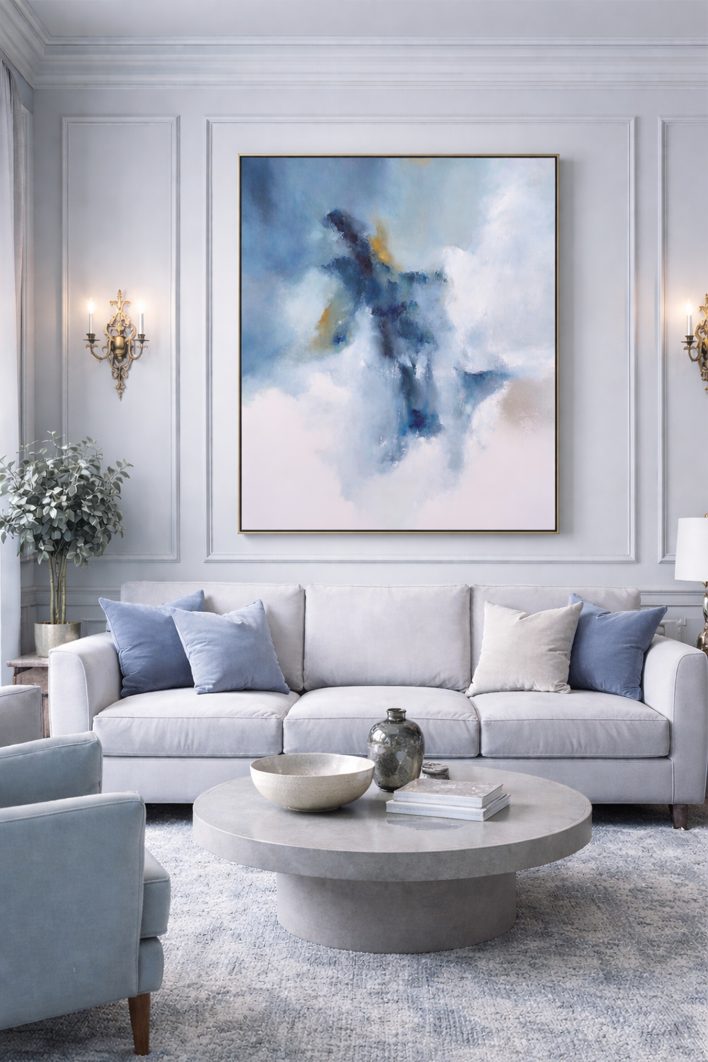 Original And in the Endless Pause there Came a Sound of Silence by Martin Irish