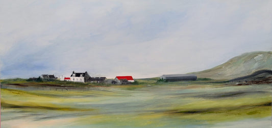 Farm Buildings, Iona by Gill Knight
