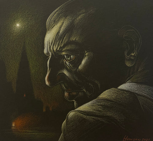 Original My Heart My Home by Peter Howson
