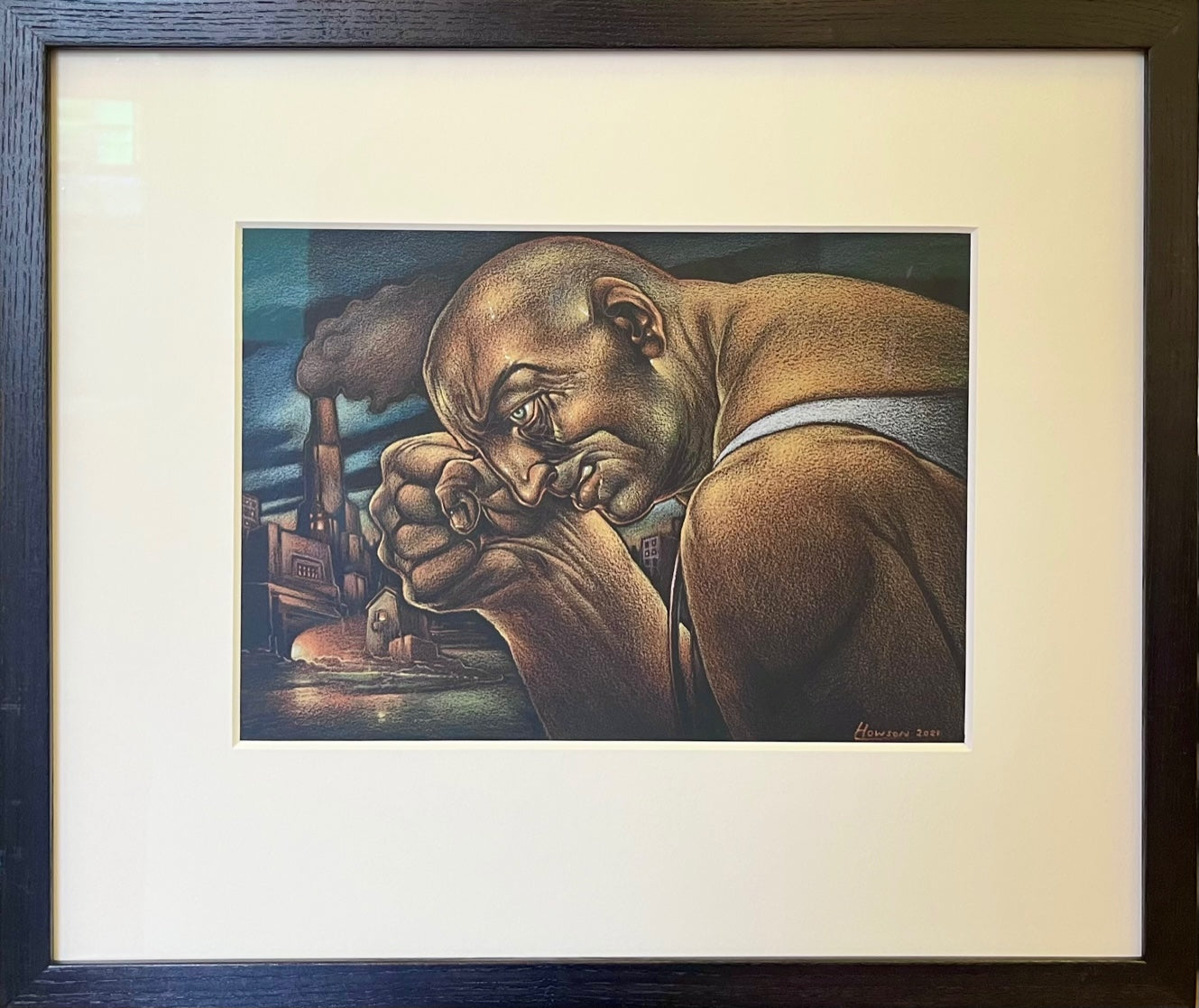 Original Upland Hero by Peter Howson