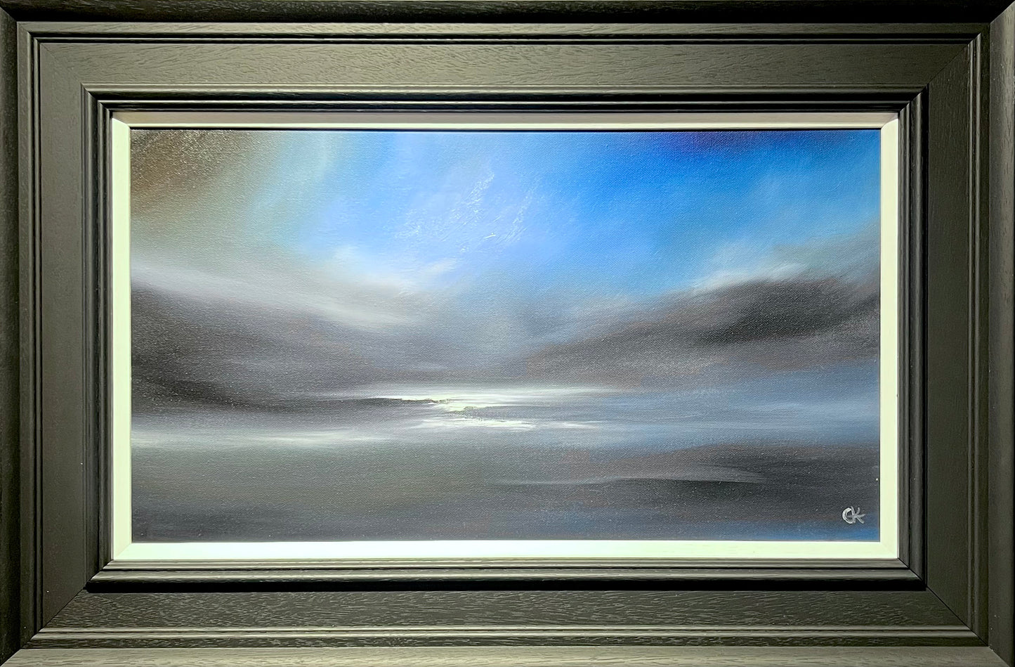 Original Blue View II by Gill Knight