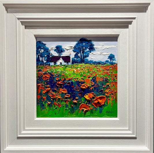 Original Wild Poppyfield by Lynn Rodgie