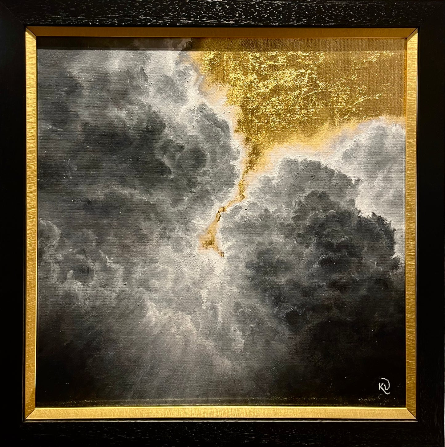 Original Golden Solace II by Kelley Davis