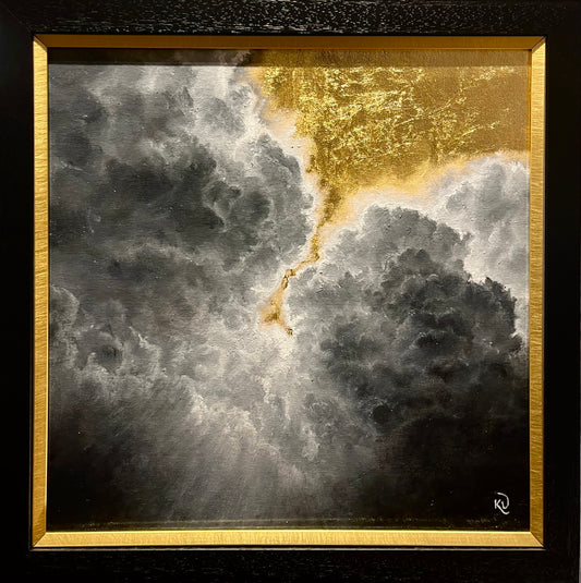 Original Golden Solace II by Kelley Davis