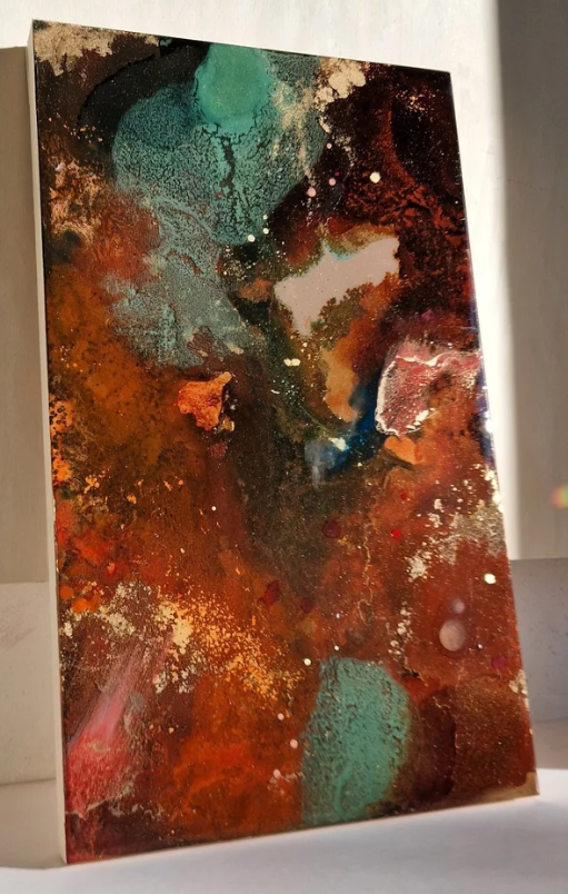 Original August Flame by Katie Alize