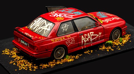 Original BMW E30 M3" (1989) Sculpture by JJ Adams