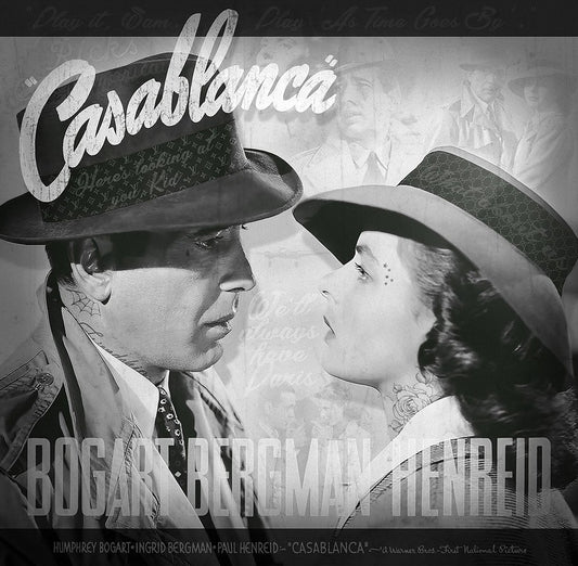 Casablanca (Black And White) by JJ Adams