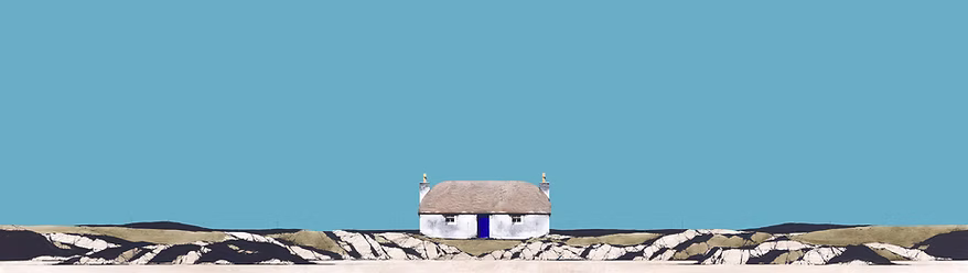 Island in Blue by Ron Lawson