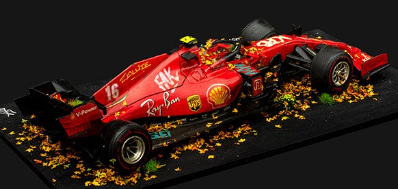 Original F1 Ferrari Scuderia No. 16 - 2023 Leclerc Sculpture by JJ Adams