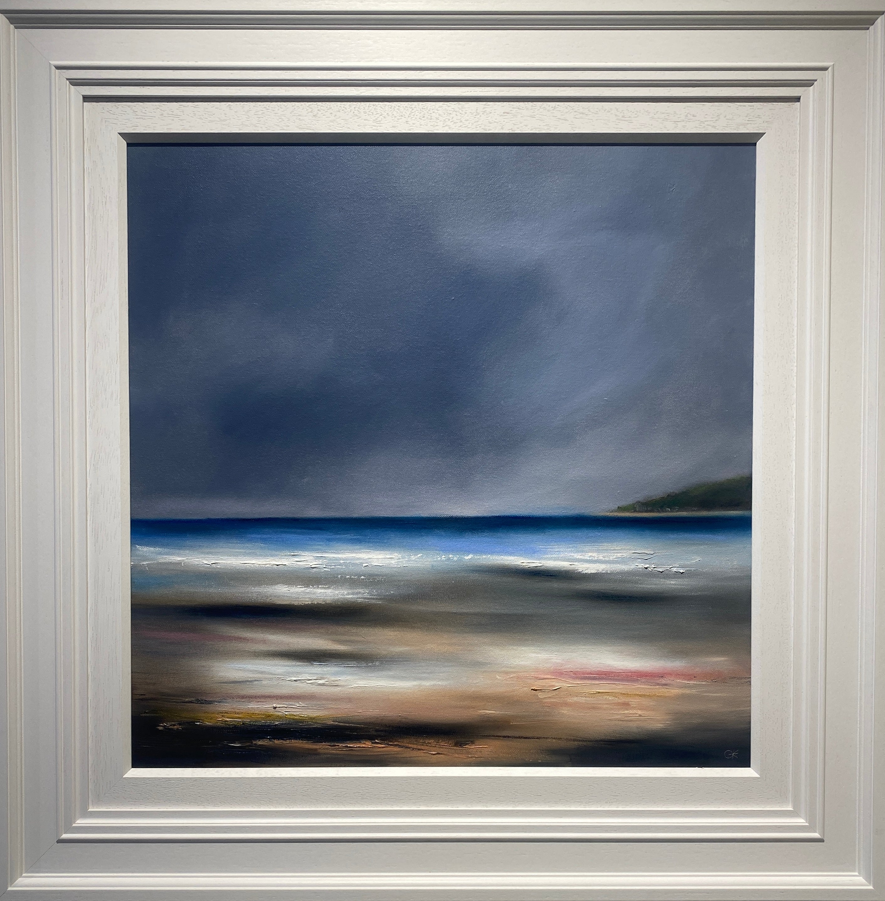 Original On Largs Beach by Gill Knight – Robertson Fine Art