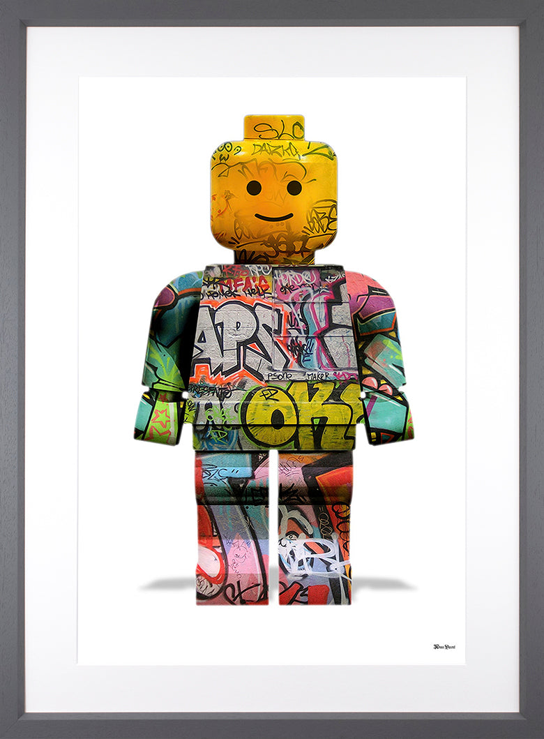 Lego Man/ Street by Monica Vincent