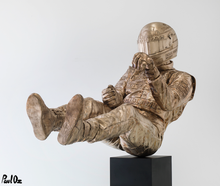 Senna Sculpture (Eau Rouge) by Paul Oz