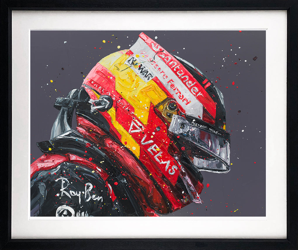 Silverstone Sainz (Carlos Sainz) by Paul Oz