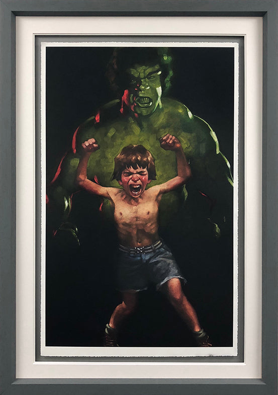 Dr Bruce Banner is Bathed in the Full Force of the Mysterious Gamma Rays by Craig Davison