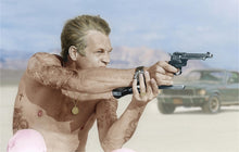 Bullitt From A Gun - Steve McQueen (Colour) by JJ Adams