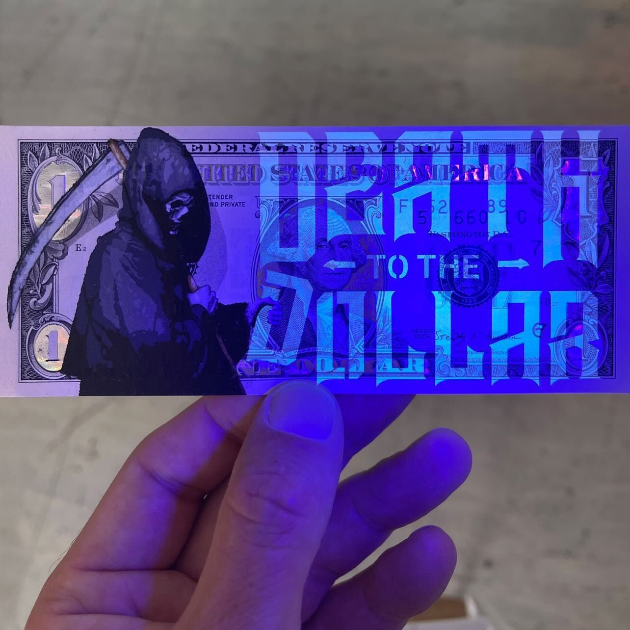 Ghost Writer -  Death To The Dollar by Penny (only 1 available)