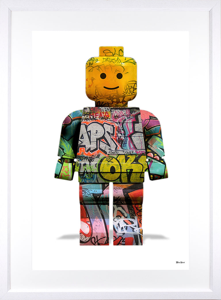 Lego Man/ Street by Monica Vincent