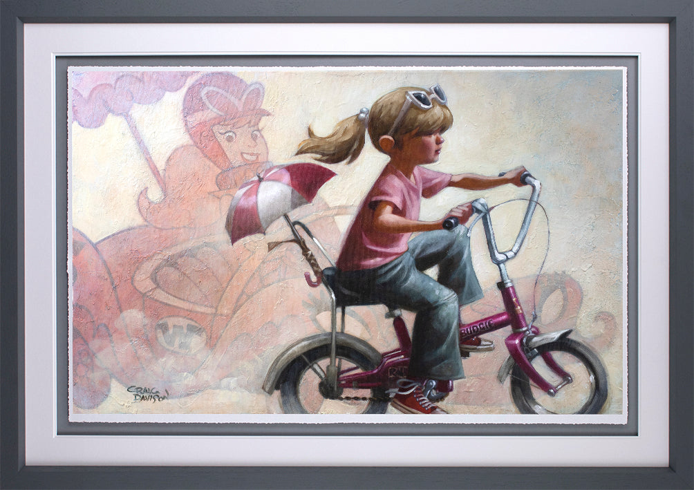 The Glamour Girl Of The Gas Pedal by Craig Davison