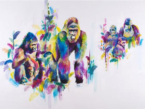 Gorillas in the mist by Katy Jade Dobson