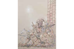 Original Brighter Day by Peter Howson