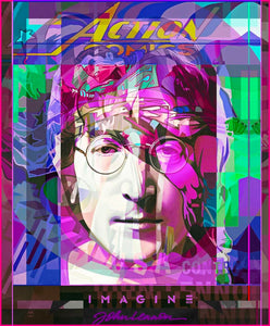 John Lennon 'Graphic Genius' by Stuart McAlpine Miller
