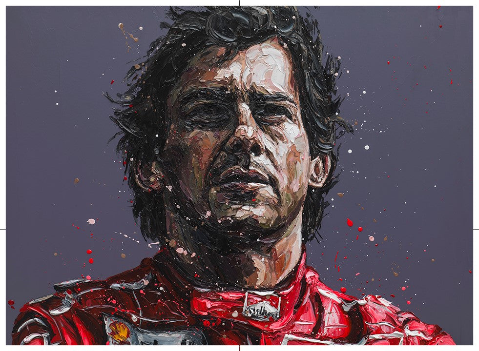 Senna - 24th Anniversary Commemorative by Paul Oz