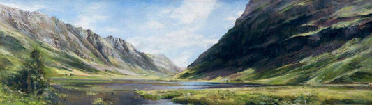 Summer Reflections, Pass Of Glencoe by Fiona Haldane